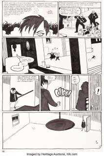 Hernandez, Gilbert - Gilbert Hernandez Love and Rockets #2 Errata Stigmata Story Page 6 Original Art (Fantagraphics, 1983)....