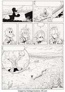 Rosa, Don - Don Rosa The Life and Times of Scrooge McDuck - Uncle Scrooge #292 Story Page 24 Original Art (Gladstone, 1993)....
