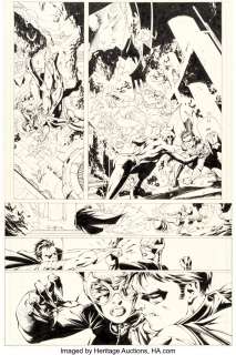 Lee, Jim | Jim Lee and Scott Williams Batman #617 "Hush: Chapter 10" Story Page 4 Original Art (DC, 2003).... | Heritage
