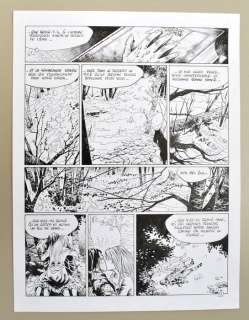 Stalner, Jean-Marc | Stalner, Jean-Marc - Planche originale - Le Maître de pierre T2 - La Chaise du diable - (2003) | Catawiki