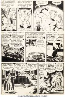 Wood, Wally - Wally Wood and Ralph Reese T.H.U.N.D.E.R. Agents #15 Story Page 3 Iron Maiden Original Art (Tower, 1967)....