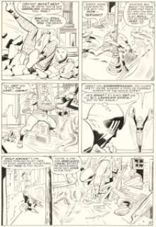 Kirby, Jack - Jack Kirby and Steve Ditko Tales to Astonish #50 Giant-Man Story Page 9 Original Art (Marvel, 1963)....