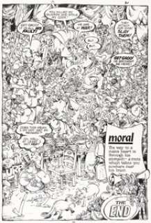 Aragonés, Sergio - Sergio Aragonés Groo the Wanderer #28 Splash Page 22 Original Art (Marvel/Epic, 1987)....