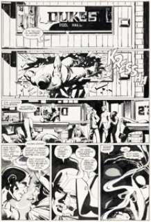 Miller, Frank | Frank Miller and Klaus Janson Daredevil #187 Story Page 9 Original Art (Marvel, 1982).... | Heritage