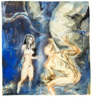 Williams, Kent | Kent Williams The Fountain Splash Page 47 Original Art (Vertigo, 2005).... | Heritage