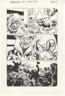 Brent Anderson | Kurt Busiek’s Astro City #11 pg 9 Original Comic Art (Vol. 1 1997) | Neat Stuff Vault