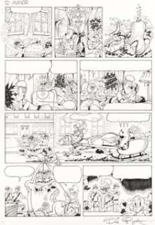 Don Rosa | Anders And & Co. [Donald Duck & Company] #1994-22 Story Page 12 Uncle Scrooge Original Art (Egmont, 1994). (Total: 2 Original Art) | Heritage