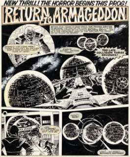 Jesus Redondo - 2000AD Prog #185 Title Story Page Original Art (IPC,1980).