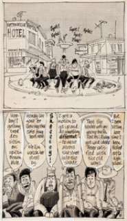 Harvey Kurtzman - Jungle Book (nn) Story Page 4 Original Art (Ballantine Books, 1959).