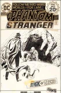 Luis Dominguez - The Phantom Stranger #31 Cover Original Art (DC, 1974). (Total: 2 Original Art)