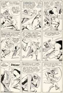 Steve Ditko The Amazing Spider-Man #10 Story Page 10 Original Art (Marvel, 1964). | Heritage