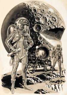 Wally Wood Galaxy Science Fiction September 1958 Illustration Original Art (Galaxy Publishing, 1958).