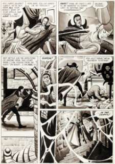 Steve Ditko Eerie #5 "Black Magic" Story Page 3 Original Art (Warren, 1966).