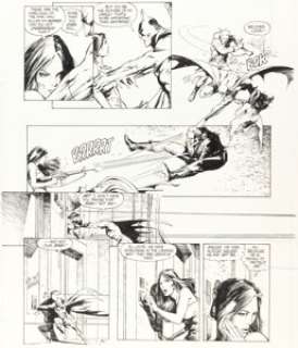 Jerry Bingham Batman: Son of the Demon Story Page 54 Original Art (DC, 1987).