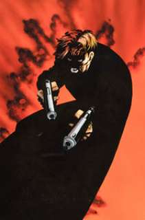 Lynn Varley Sin City: The Big Fat Kill Trade Paperback Cover Production Color Original Art (Dark Horse, 1995).