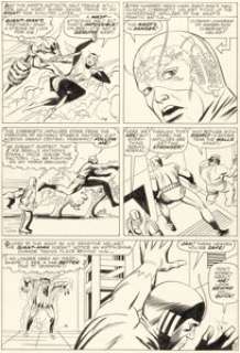 Jack Kirby and Paul Reinman The Avengers #2 Story Page 15 Original Art (Marvel, 1963). | Heritage