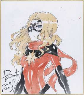 Ryusuke Hamamoto’s Hand-Drawn Color Shikishi "Moonstone" | Mandarake (Big Web)