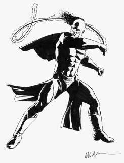 Michael Lark - INKED WHIPLASH ART