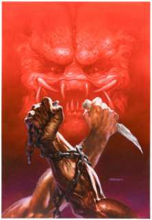 Dave Dorman Predator: Race War #1 Cover Painting Original Art (Dark Horse, 1993).