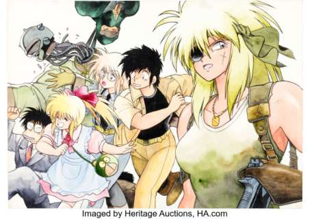 Johji Manabe Comic Nora Dora Story Pages Original Art Group of 7 (Gakken, 1986). (Total: 7 Original Art) | Heritage