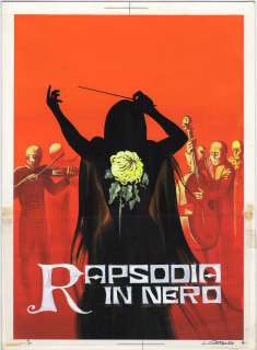 Luigi Corteggi - Copertina per Satanik 70 ‘Rapsodia in nero’