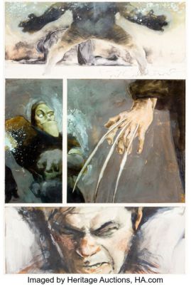 Kent Williams Havok and Wolverine: Meltdown #4 Story Page 29 Original Art (Marvel, 1989). | Heritage