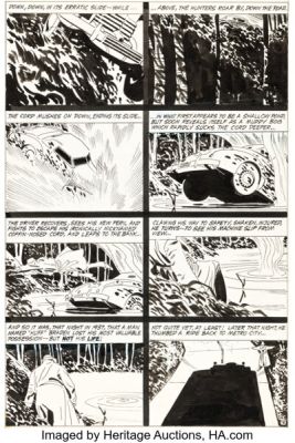 Alex Toth Hot Wheels #5 Story Page 3 Original Art (DC, 1970). | Heritage