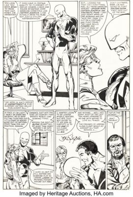 John Byrne Alpha Flight #17 Story Page 2 Original Art (Marvel, 1984). | Heritage