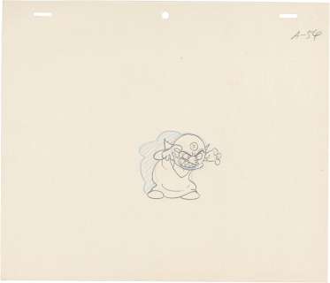 Osamu Tezuka’s Hand-Drawn Anime Gengas "Bandar Book" Sharaku | Mandarake (Big Web)