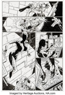 Mark Bagley and Scott Hanna Thunderbolts #37 Mach-2 First Appearance Near Complete Story Group of 20 Original Art (Marvel, 2000). (Total: 20 Original Art)