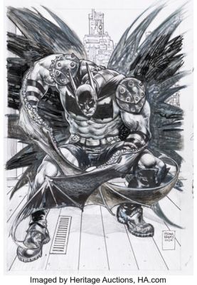 Glenn Fabry Absolute Batman Variant Cover Original Art (DC, 2026). | Heritage