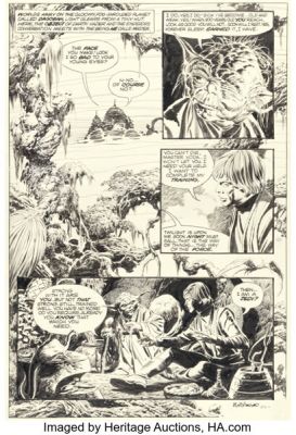 Al Williamson and Carlos Garzón Marvel Super Special #27 Star Wars: Return of the Jedi Story Page 29 Original Art (Marvel, 1983). | Heritage