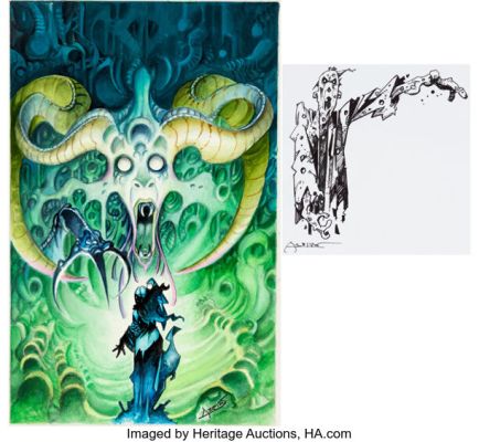 Alfonso Azpiri Historias de Misterio y Terror Cover Original Art Group of 2 (Noriko, 2017). (Total: 2 Original Art) | Heritage