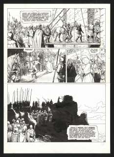 Grzegorz Rosinski - Planche originale n°60 - Blackmore - Complainte des Landes Perdues