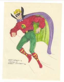 Mart Nodell 1991 - Green Lantern Original Comic Art