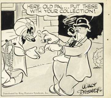 Gottfredson Floyd - "Topolino e il mistero delle | Urania Casa d’Aste