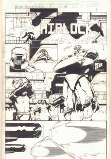 Derec Aucoin, Scott Koblish - venom: license to kill #3 p. 8 - venom ambushed - 1997 signed