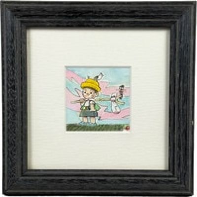 Shinji Nagashima Hand-Drawn Color Illustration | Mandarake (Big Web)