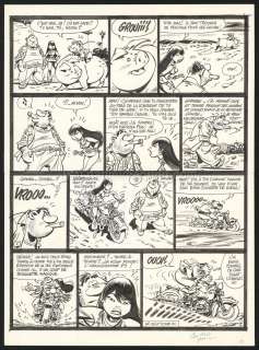 Didier Conrad - Planche originale n°50 - "Pas-de-MÃ¢choire" - Les innommables