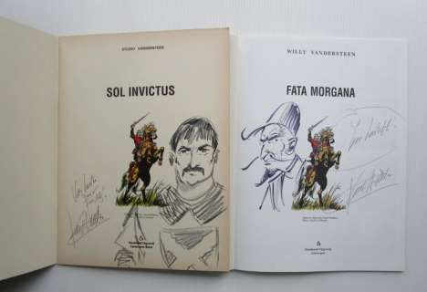 Biddeloo, karel - De rode ridder 136/ 168- 2 x Met opdrachttekening - Broché - EO (1998) | Catawiki