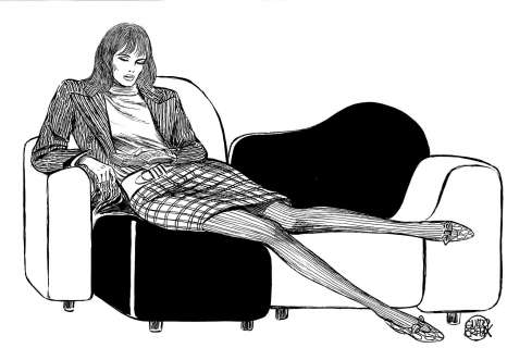 GUIDO CREPAX (1933-2003) - Lettrice | Little Nemo