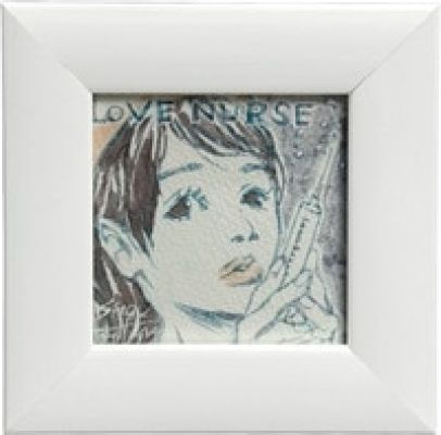 Aki Tajima hand-drawn color shikishi (mini size) | Mandarake (Big Web)