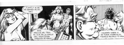 Romero, Enric Badia - 1 Original page - Axa - Original strip #1942 | Catawiki