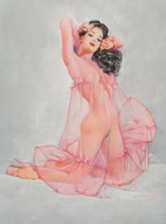 Olivia De Berardinis (American, b. 1948) Sugarbush, Dita Von Teese, Playboy interior illustration, November 2007 Water... | Heritage
