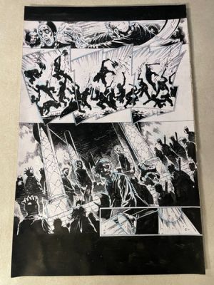 INSANE CLOWN POSSE #11 original comic art 2001 HALF SPLASH AXE BLOOD BATTLE ICP | eBay US (Buy It Now)