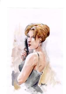 Berlion, Olivier - 1 Original colour drawing - Tony Corso - Karen Novacek - 2024 | Catawiki