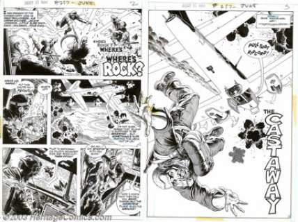 Russ Heath - Original Art for Our Army at War #257 Group (DC,1973). This sterling group of pages is from one of - | Heritage