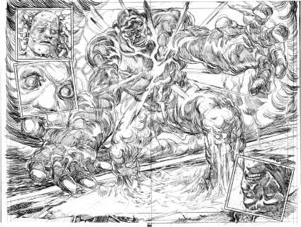 Joe Bennett | Immortal Hulk 36 Page 16 And 17 Issue 36 Page 16-17 | JadeGiant Comic Art