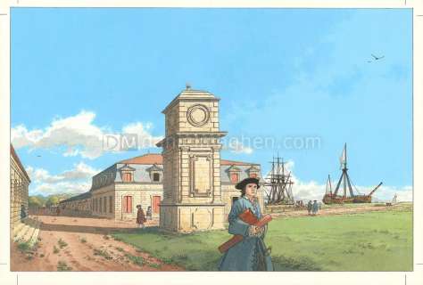 Patrice Pellerin - L‘Épervier, L‘Epervier à Rochefort, illus