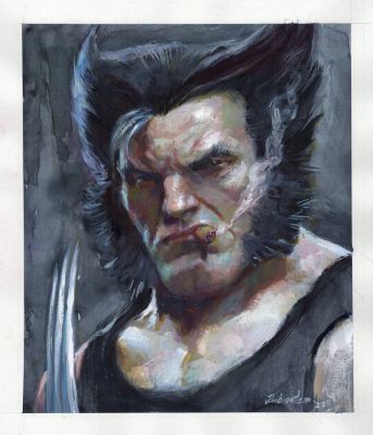 Joe Rubinstein | Wolverine Smoking | Joe Rubinstein